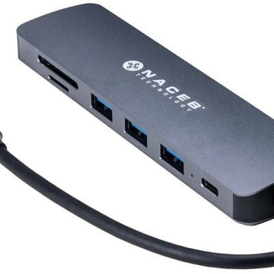 Docking Station Naceb NA-0127 - HDMI/USB/SD - NA-0127