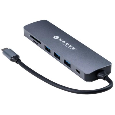 Docking Station Naceb NA-0127 - HDMI/USB/SD - NA-0127