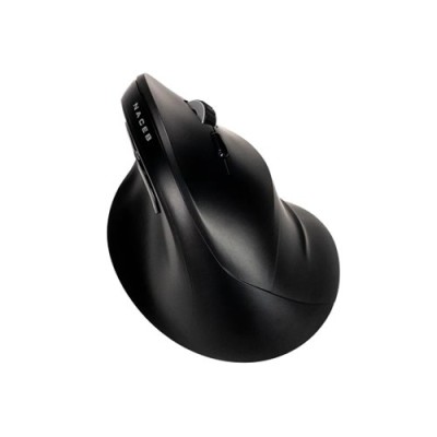 Mouse Naceb Infinity Vertical VS1 - Inalámbrico - USB - 5 Botones - Negro - NA-0130