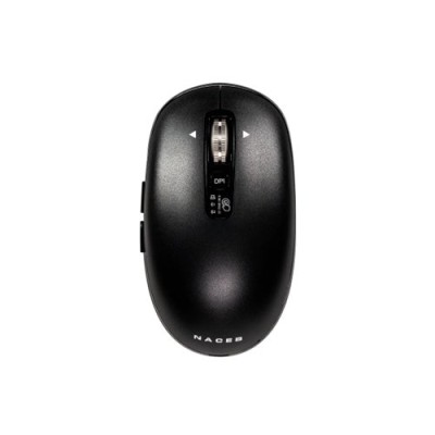 Mouse Naceb Infinity Elemental LS1 - Inalámbrico - USB - 6 Botones - Negro - NA-0131N