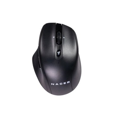 Mouse Naceb NA-0139 - Inalámbrico - USB - 5 Botones - Negro - NA-0139N