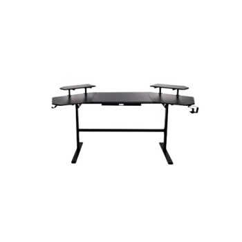 Escritorio Gamer Naceb NA-0648 con Fibra de Carbono - 174x61cm Negro Escritorio Gamer Naceb NA-0648 con Fibra de Carbono - 174x61cm Negro