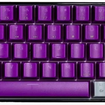  Teclado Gamer Naceb NA-0963M - Alámbrico - USB - Morado con Gris - NA-0963M