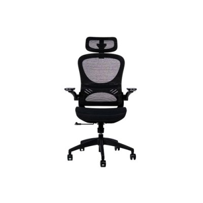Silla de Oficina Naceb NA-09S3 - 140kg - Reclinable - Negro - NA-09S3