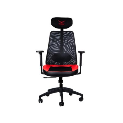 Silla Gamer Naceb X-one - Soporta 140kg - Negro con Rojo - NA-09S4R