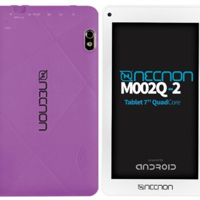 Tablet Necnon M002Q-2 - 7" - Allwinner A50 - 2GB - 16GB - Cámaras 2MP/5MP - Android - Morado - NBTA2Q055M