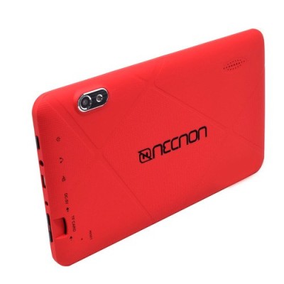 Tablet Necnon M002Q-2 - 7" - Allwinner A50 - 2GB - 16GB - Cámaras 2MP/5MP - Android - Rojo - NBTA2Q025M