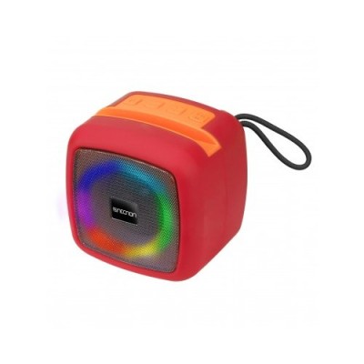 Bocina Portátil Necnon NB-09 - Inalámbrico - Bluetooth - Rojo - NBBSN902RG