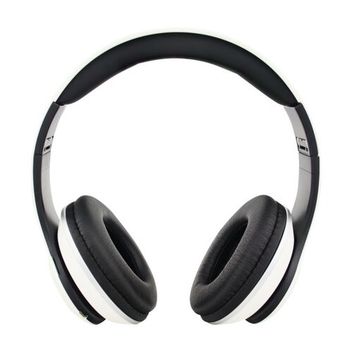Audífonos Neccon NBH-01R Diadema Bluetooth/3.5mm Negro-Blanco NCAB0112RZ
