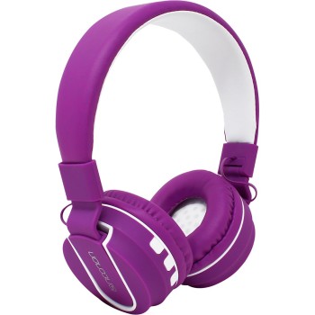 Audífonos Inalámbricos Neccon Bluetooth NBH-05 Morado Modelo NCAB050500 Audífonos Inalámbricos Neccon Bluetooth NBH-05 Morado Modelo NCAB050500