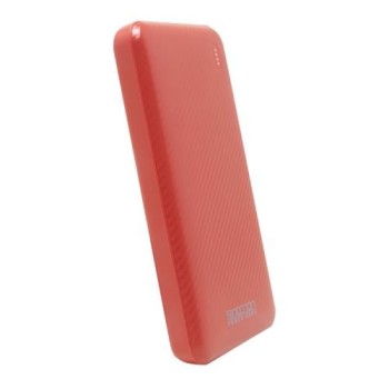 Power Bank Necnon NPW-10FC - 10000 mAh - USB - Rojo - NBPB1002FC