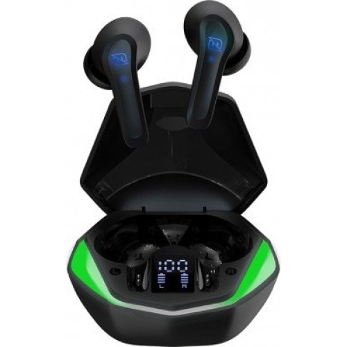 Auriculares Gamer Necnon NTWS-VIPER Inalámbricos Bluetooth 5.0 Negro Modelo NCABVI01RG