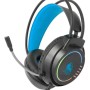 Diadema Gamer Necnon NBHG-KIMERA - Alámbrica - 3.5mm - Micrófono Flexible - Negro con Azul - NBHG-KIMERA-AZ