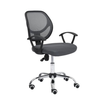 Silla de Oficina Nextep NE-650SG - Soporta 110kg - Gris - NE-650SG