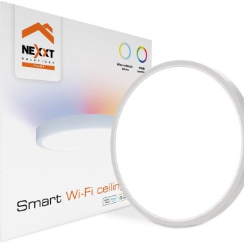 Lámpara de Techo Nexxt NHB-C810 - Wi-Fi - Luz Fría/Cálida/RGB