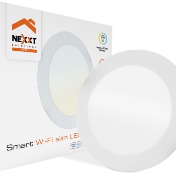 Luz LED Empotrable Nexxt NHB-W710 12W con Wi-Fi - Blanco