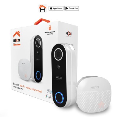 Timbre Inteligente Nexxt NHC-D100 - Cámara - Wi-Fi - NHC-D100