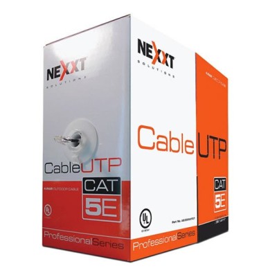 Bobina Nexxt - Cat5e - 305m - 24AWG - Gris - AB355NXT01