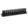 Panel de Parcheo Nitrotel NTPPC648U - 48 puertos - 2U - 19" - Cat 6 - Metálico - NTPPC648U
