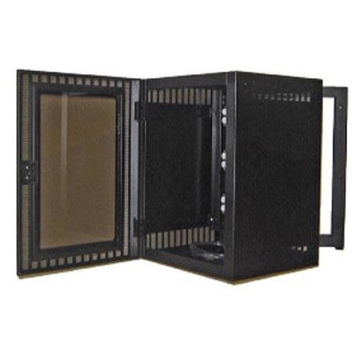Gabinete North System 26U 19 Pulgadas Montaje en Pared Texturizado Modelo NORTH012-BKT