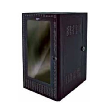 Gabinete para Montaje en Pared North System - 26UR - Negro - NORTH015-BKT