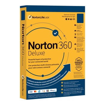 Antivirus Norton 360 Deluxe - 5 Dispositivos - 1 Año - SOFNRT1710