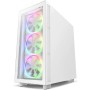 Gabinete Gamer NZXT H7 Elite - Media Torre - ATX/E-ATX/Micro ATX/Mini-ITX - 3x Ventiladores - Panel Lateral - Blanco - CM-H71EW-01