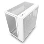 Gabinete Gamer NZXT H9 Flow - Media Torre - ATX/Micro ATX/Mini-ITX - Panel Lateral - CM-H91FW-01
