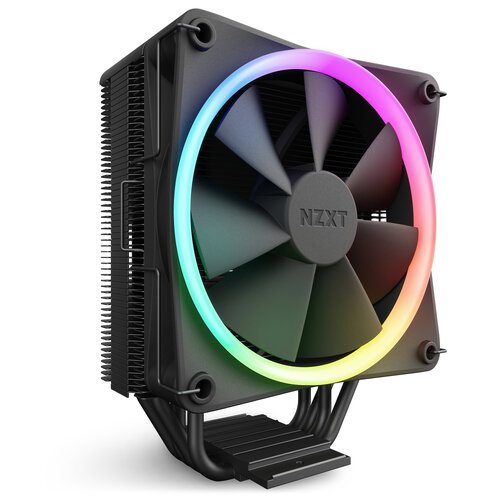 Disipador NZXT T120 RGB - Ventilador 120mm PWM - Negro - Modelo RC-TR120-B1