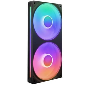 Ventilador NZXT F240 RGB Core - 240mm - 2400 RPM - Negro - RF-U24HF-B1