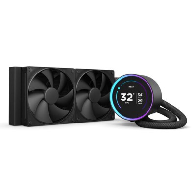 Enfriamiento Líquido NZXT Kraken Elite 240 - 2x Ventiladores - 2000 RPM - RL-KN24E-B2