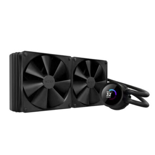Enfriamiento Líquido NZXT Kraken 280 - 2 Ventiladores 1500RPM - Pantalla LCD - Modelo RL-KN280-B1 Enfriamiento Líquido NZXT Kraken 280 - 2 Ventiladores 1500RPM - Pantalla LCD - Modelo RL-KN280-B1