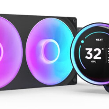 Enfriamiento Líquido NZXT Kraken Elite 240 RGB - 2 Ventiladores LCD Negro RL-KR24E-B2 Enfriamiento Líquido NZXT Kraken Elite 240 RGB - 2 Ventiladores LCD Negro RL-KR24E-B2
