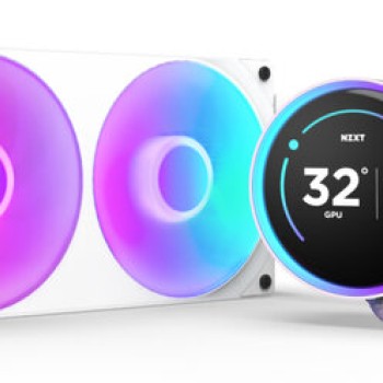 Enfriamiento Líquido NZXT Kraken Elite 240 RGB Blanco - 2 Ventiladores 2400 RPM - Modelo RL-KR24E-W2 Enfriamiento Líquido NZXT Kraken Elite 240 RGB Blanco - 2 Ventiladores 2400 RPM - Modelo RL-KR24E-W2