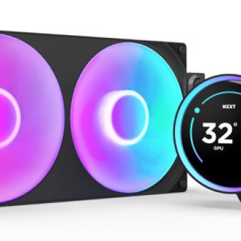 Enfriamiento Líquido NZXT Kraken Elite 280 RGB - 2 Ventiladores 2000 RPM - Negro - RL-KR28E-B2