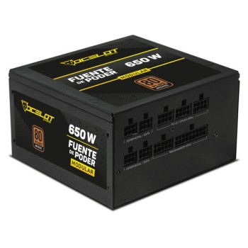 Fuente de Poder Ocelot OPS650 - 650W - ATX - 20 + 4 Pines - 2 Sata - 1 Molex - OPS650