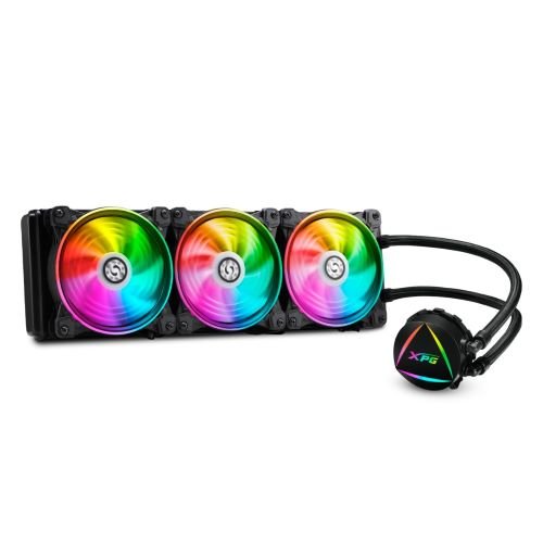Kit de Enfriamiento Líquido ADATA XPG Levante X 360 ARGB - 3 Ventiladores - 2000 RPM - Modelo LEVANTEX360-BKCWW