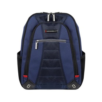 Mochila Swiss Mobility Olten 17 Pulgadas Azul Modelo NSB10710 Mochila Swiss Mobility Olten 17 Pulgadas Azul Modelo NSB10710