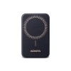 Cargador Inalámbrico ADATA R050 - 5000 mAh - MagSafe - USB-C - Negro - PR050-11BK Cargador Inalámbrico ADATA R050 - 5000 mAh - MagSafe - USB-C - Negro - PR050-11BK