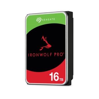 Disco Duro Seagate IronWolf Pro - 3.5 - 16TB - Para NAS - ST16000NT001