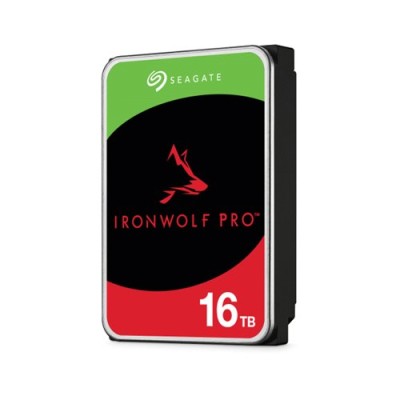 Disco Duro Seagate IronWolf Pro - 3.5 - 16TB - Para NAS - ST16000NT001