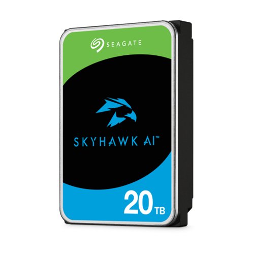 Disco Duro Seagate SkyHawk AI 20TB SATA III 3.5 pulgadas para Vigilancia - ST20000VE002