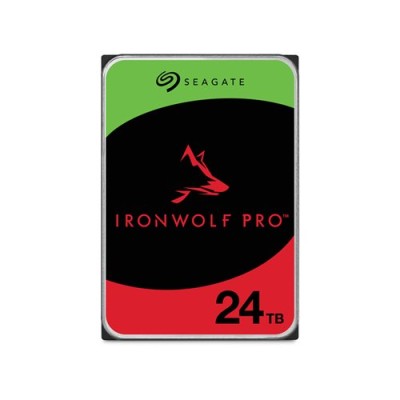 Disco Duro Seagate IronWolf Pro - 3.5 - 24TB - Para NAS - ST24000NT002