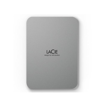 Disco Duro Externo LaCie Mobile Drive - 2TB - USB 3.2 - Windows/Mac - Plata - STLP2000400