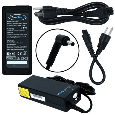 Cargador para Laptop OvalTech OTAC-E60 - 65W - 19V - 3.42A - para ASUS - OTAC-E60