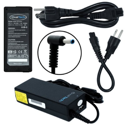 Cargador para Laptop OvalTech OTAC-E74-65W - 65W - 19.5V - 3.33A - para HP - OTAC-E74-65W