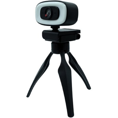 Cámara Web OvalTech OV-WCAM - UHD - USB 2.0 - Micrófono - Blanco - OV-WCAM