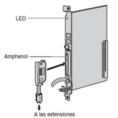 Tarjeta de Expansión Panasonic  KX-TDA6175XJ -16 Extensiones - KX-TDA6175XJ