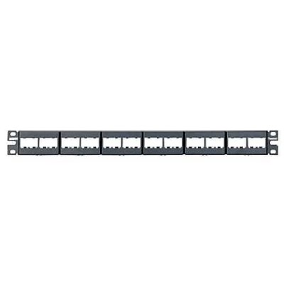 Panel de Parcheo Panduit - 24 Puertos - 1U - CPP24WBLY