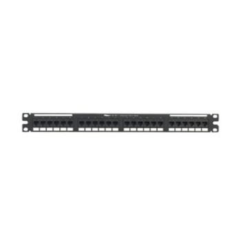 Panel de Parcheo Panduit Cat6 24 Puertos Negro Modelo NK6PPG24Y